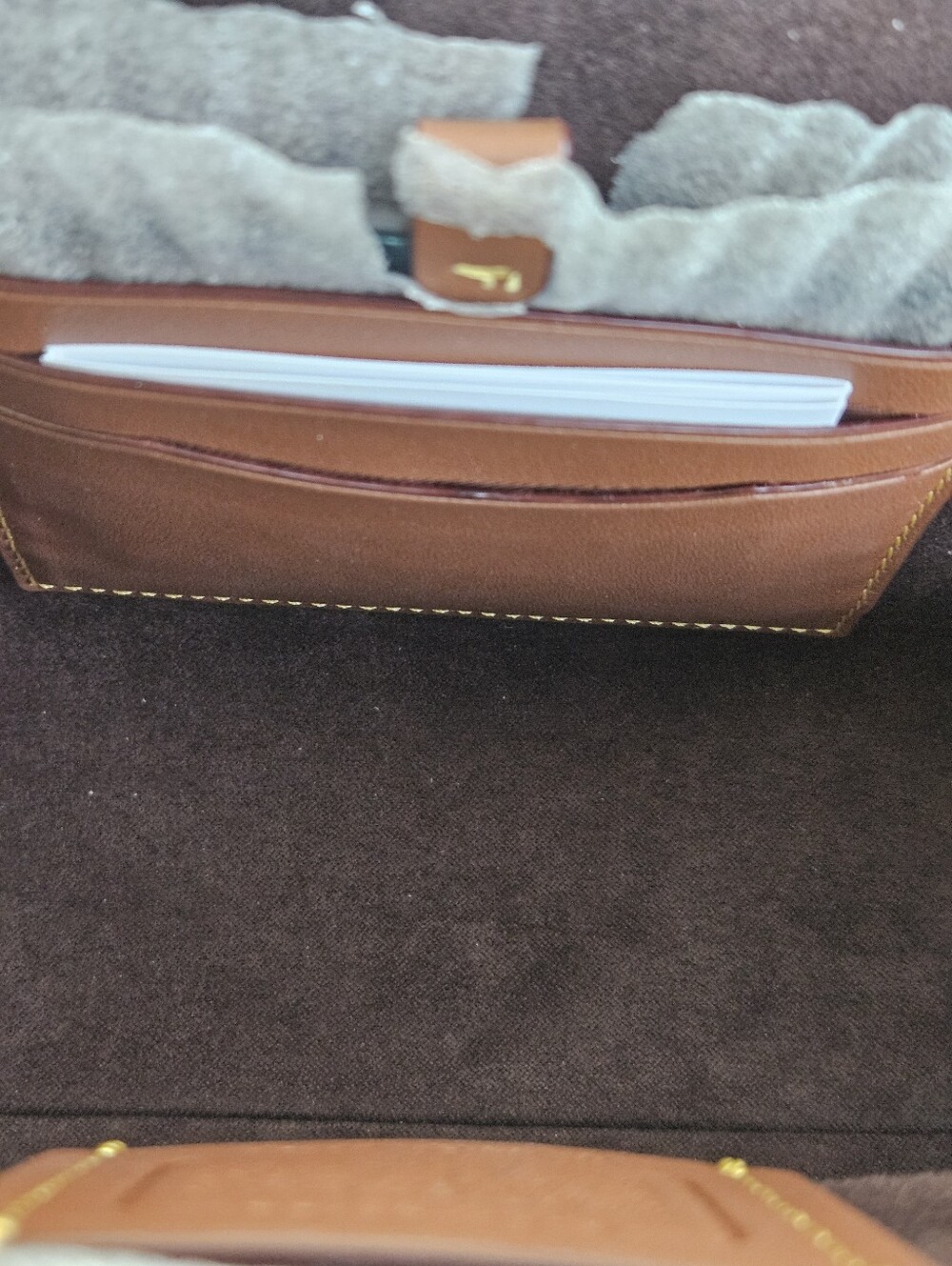 NWT Coach Metallic Green Crossbody/Clutch - Picture 5 of 9